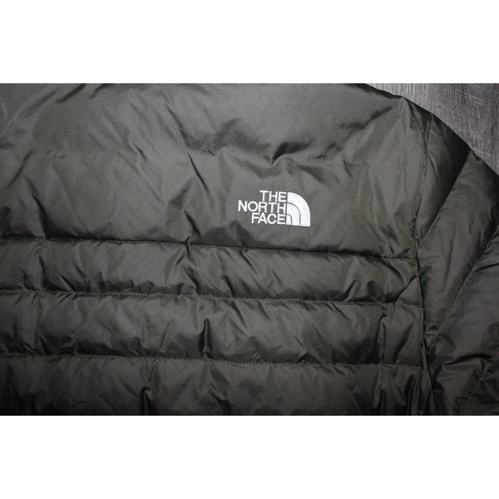 THE NORTH FACE MEN'S MINOQUA DOWN ZIP UP JACKET TAUPE GREEN NWT SZ‎ XL